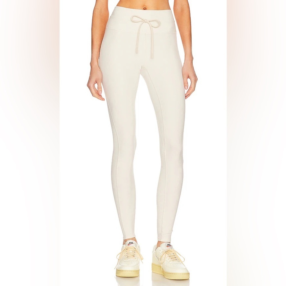 L*Space Turner Leggings Ribbed Ankle Length in Bone